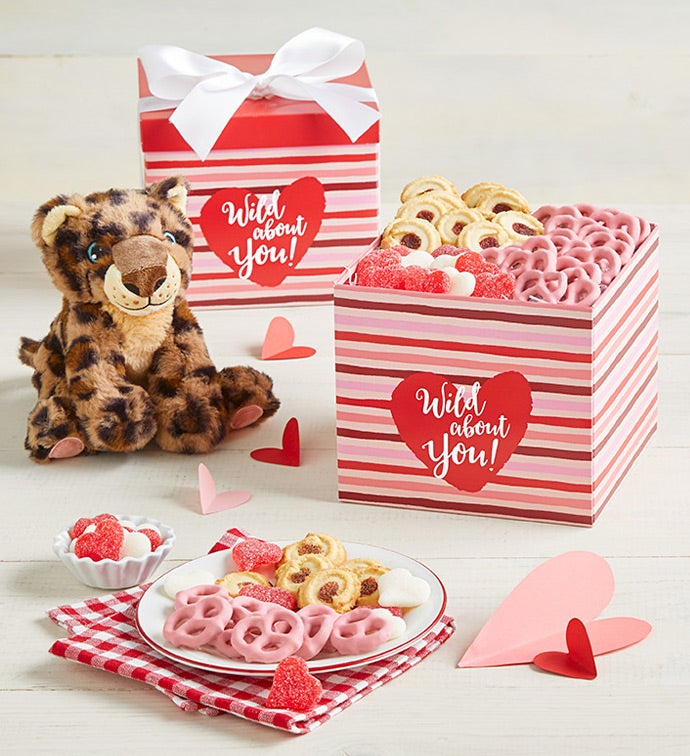 Wild About You Valentine Sweets Box
